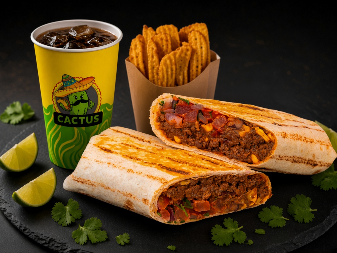 Klasiskais burrito komplekts