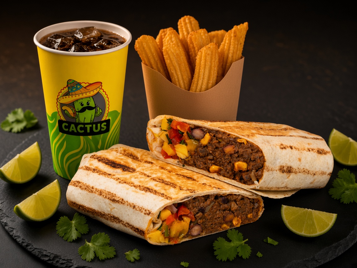 Mango burrito komplekts