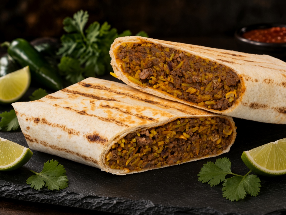 Rīsu burrito
